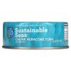 Sustainable Seas, Кусочки альбакорского тунца в воде, 142 г (5 унций)