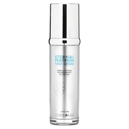 Codeage, Eternal Platinum NAD Serum, 3.4 fl oz (100 ml)