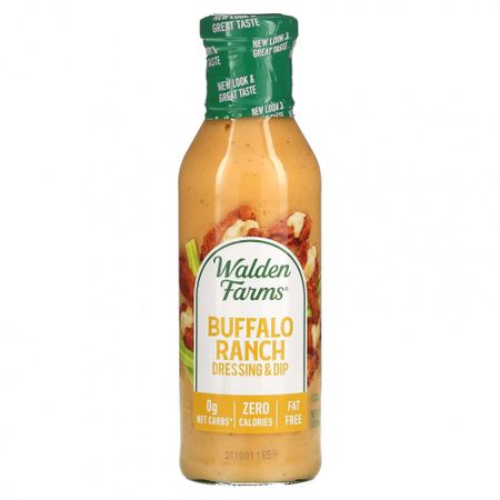 Walden Farms, Buffalo Ranch Dressing & Dip, 355 мл (12 жидк. Унций)