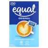 Equal, Нулевой калорийный подсластитель, оригинальный, 230 пакетиков