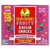 Sun-Maid, Fruity Raisin Snacks, кисло-ягодное ассорти, 7 пакетиков по 20 г (0,7 унции)