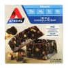 Atkins, Snack, Triple Chocolate, шоколадные батончики, 5 батончиков по 40 г (1,41 унции)