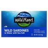Wild Planet, Дикие сардины в жидкости с морской солью, 4,4 унции (125 г)