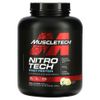 Muscletech, Nitro Tech, основной источник пептидов и изолята сывороточного белка со вкусом ванили, 1,81 кг (4 фунта)