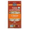 Lundberg, Organic Thin Stackers, воздушные пироги, 5 злаков, без соли, 24 рисовых пирога, 168 г (6 унций)
