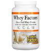 Natural Factors, Whey Factors, сывороточный белок молока коров травяного откорма, без ароматизаторов, 907 г (2 фунта)