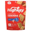 HighKey, Крекеры из миндальной муки, морская соль, 56,6 г (2 унции)