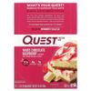 Quest Nutrition, Белковый батончик Quest, белый шоколад с малиной, 12 батончиков, 2,12 унц. (60 г) каждый