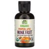 NOW Foods, Real Food, Органические фрукты монаха, жидкий подсластитель с нулевой калорийностью, тыквенная специя, 1,8 жидких унций (53 мл)