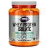 NOW Foods, Sports, изолят сывороточного протеина, кремовая ваниль, 816 г (1,8 фунта)