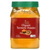 Jiva Organics, органический порошок из куркумы, 454 г (1 фунт)