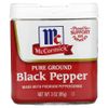 McCormick, Чистый молотый черный перец, 85 г (3 унции)