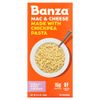 Banza, Макароны и сыр, скорлупа + белый чеддер, 156 г (5,5 унции)