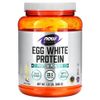 NOW Foods, Протеин яичного белка, без сахара, ванильный крем, 1,5 фунта (680 г)