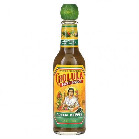 Cholula, Острый соус, зеленый перец, халапеньо и поблано, 150 мл (5 жидк. Унций)