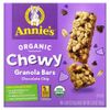 Annie's Homegrown, Органические жевательные батончики из гранолы, шоколадная крошка, 6 батончиков, 25 г (0,89 унции)