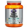 NOW Foods, Порошок из сывороточного протеина, со вкусом ванили, 907 г (2 фунта)