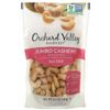 Orchard Valley Harvest, Джамбо кешью, обжаренные, соленые, 184 г (6,5 унции)