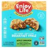 Enjoy Life Foods, Овальные мягкие печенья с фруктами и овсянкой, яблоко и корица, 5 штук, 50 г (1,76 унции) каждое