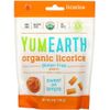 YumEarth, Мягкая пищевая персиковая лакрица без глютена + Вкусно, 5 унций (140 г)