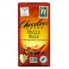 Chocolove, чили моле в горьком темном шоколаде, 70% какао, 90 г (3,2 унции)