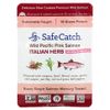 Safe Catch, Дикий тихоокеанский горбуша, итальянские травы, 74 г (2,6 унции)