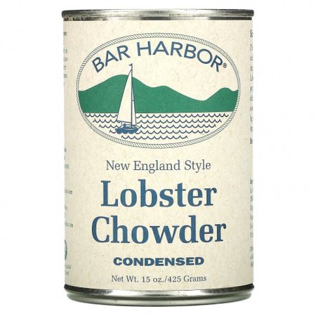 Bar Harbor, New England Style Condensed Lobster Chowder, 15 oz (425 g)