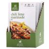 Simply Organic, Смесь специй для маринада «Перец чили и лайм», 12 пакетиков, 28 г каждый