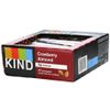 KIND Bars, Kind BARS, батончики с клюквой и миндалем, 12 батончиков, по 40 г (1,4 унции)