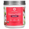 Amazing Grass, Organic Amazing Protein, Glow, гибискус с лесными ягодами, 11,6 унции (330 г)