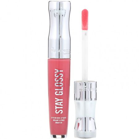 Rimmel London, Stay Glossy, блеск для губ, оттенок 150 Claridge's Ruby, 5,5 мл (0,18 жидк. унции)
