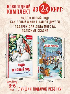 Обложка: Комплект из 2-х книг: Увлекательный Новый год с Дедом Морозом