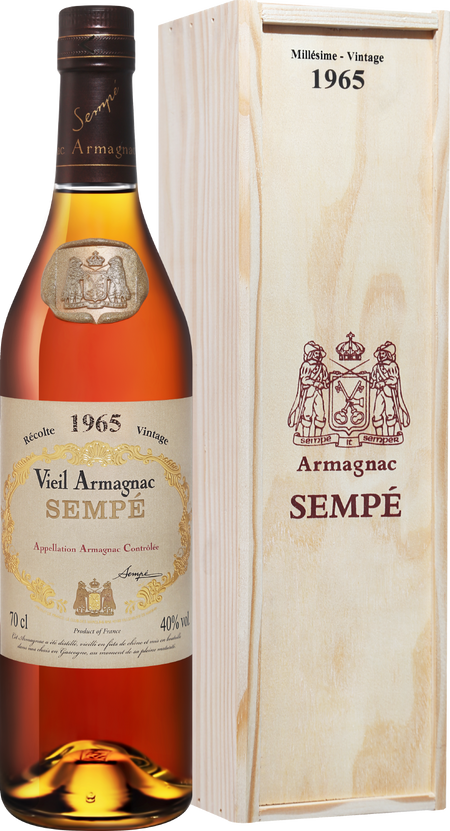 Sempe Vieil Vintage 1965 Armagnac AOC (gift box)