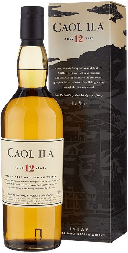 Caol Ila Islay Single Malt Scotch Whisky 12 y.o. (gift box)