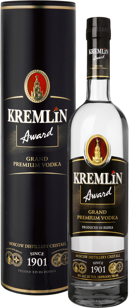 KREMLIN AWARD Grand Premium Vodka (gift box)