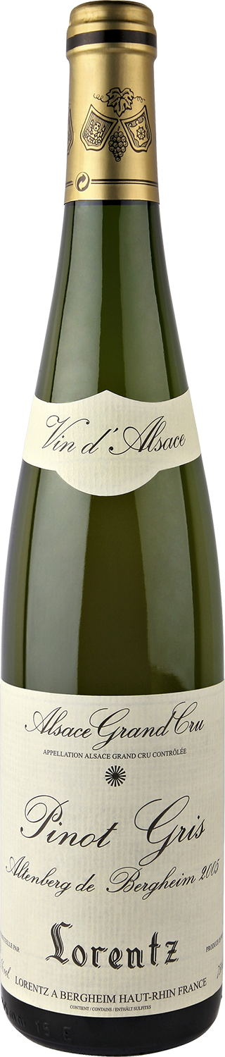 Pinot Gris Altenberg de Bergheim Alsace Grand Cru AOC Gustave Lorentz