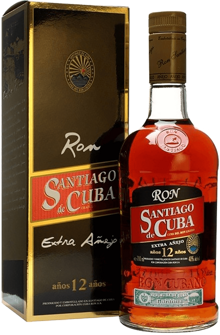 Santiago de Cuba Extra Anejo 12 y.o. (gift box)