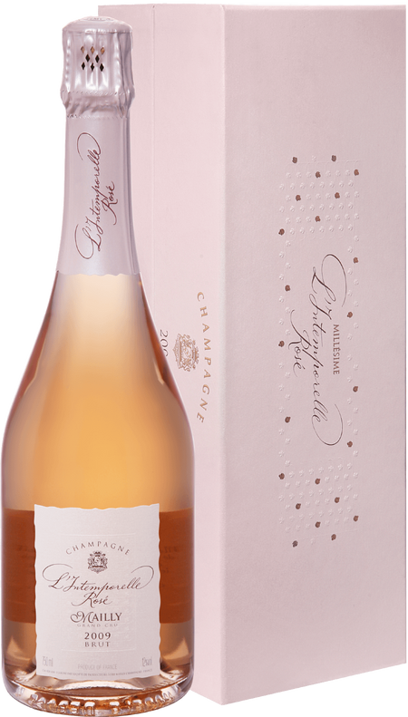 Mailly Grand Cru L’intemporelle Rose Millesime Brut Champagne AOC (gift box)