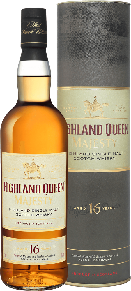Highland Queen Majesty Single Malt Scotch Whisky 16 y.o. (gift box)