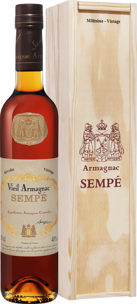 Sempe Vieil Vintage 1980 Armagnac AOC (gift box)