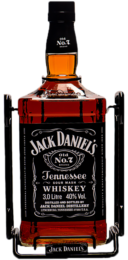 Jack Daniel's Tennessee Whiskey (gift box with 2 glasses)