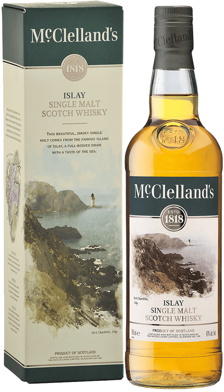 McClelland's Islay single malt scotch whisky (gift box)