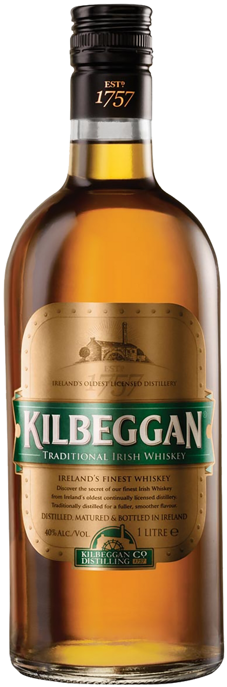 Kilbeggan Blended Irish Whiskey