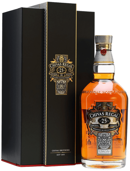 Chivas Regal 25 y.o. blended scotch whisky (gift box)
