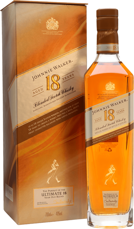 Johnnie Walker 18 y.o. Blended Scotch Whisky (gift box)