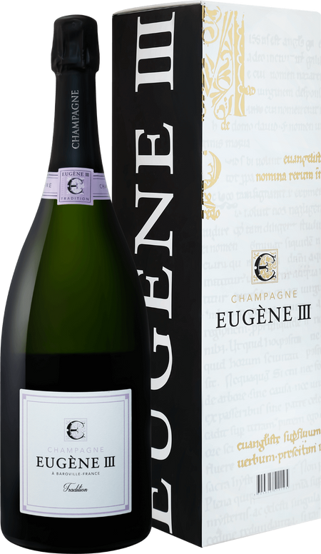 Eugene III Tradition Brut Champagne АOC Coopérative Vinicole de la Région de Baroville (gift box)