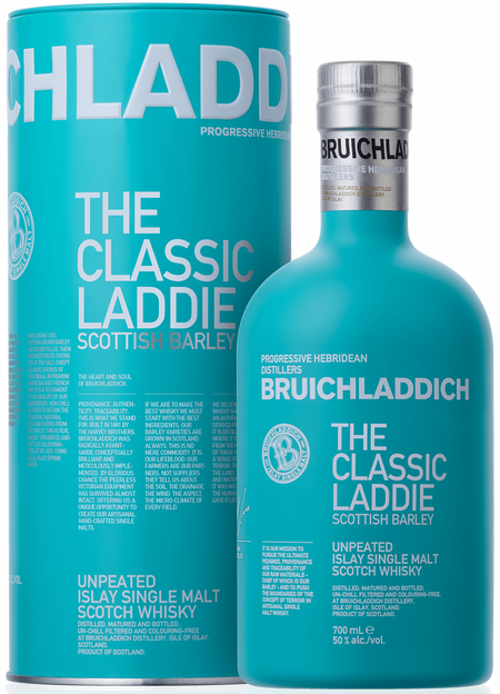 Bruichladdich Scottish Barley single malt scoth whisky (gift box)
