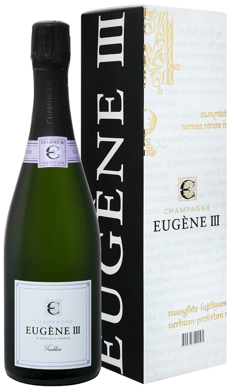 Eugene III Tradition Brut Champagne АOC Coopérative Vinicole de la Région de Baroville (gift box)