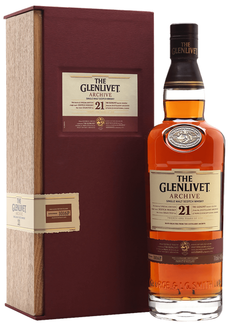 Glenlivet Archive 21 Year Old Single Malt Scotch Whisky