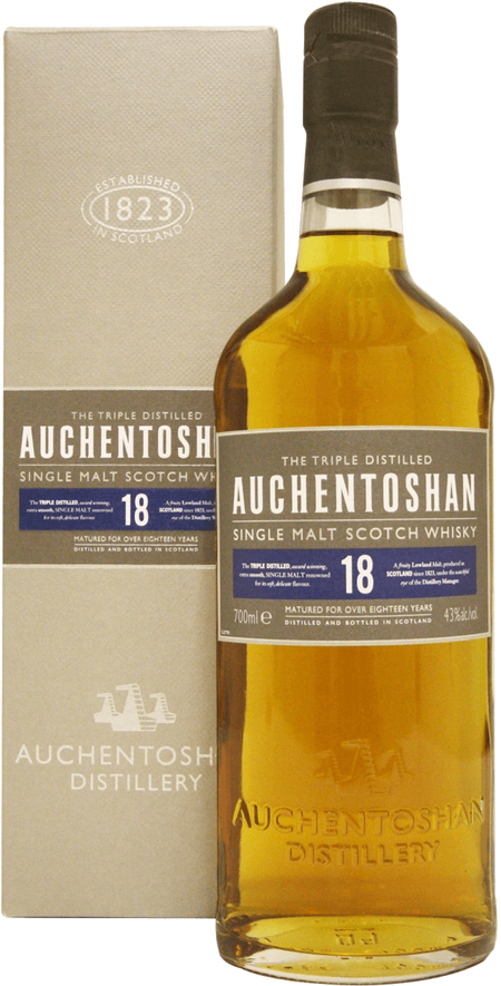 Auchentoshan Single Malt Scotch Whisky 18 y.o. (gift box)